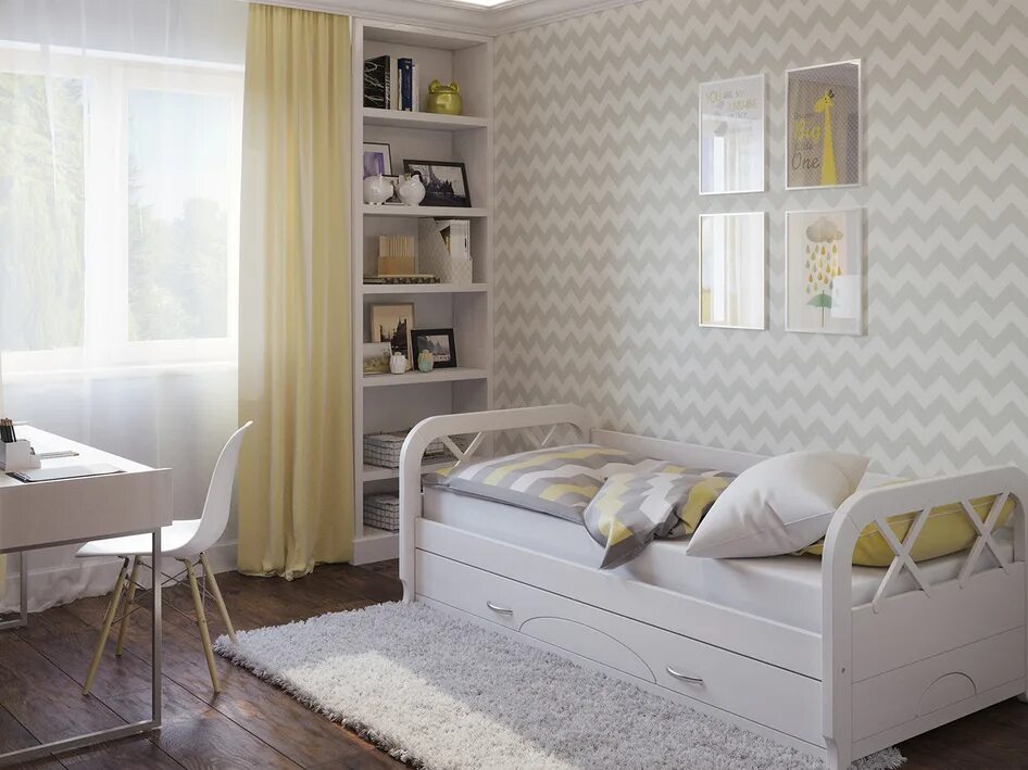 Детская комната нейтральная интерьер 20 Neutral Nurseries: Simple & Stylish Темы для детской, Детская для маленького