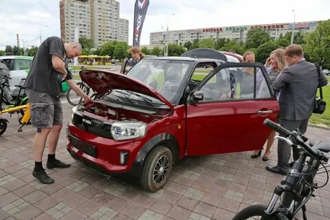 Электромобили минск