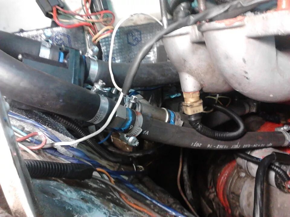 Установка печки НО 31105 на 3110 - ГАЗ 3110, 2,3 л, 1999 года своими руками DRIV