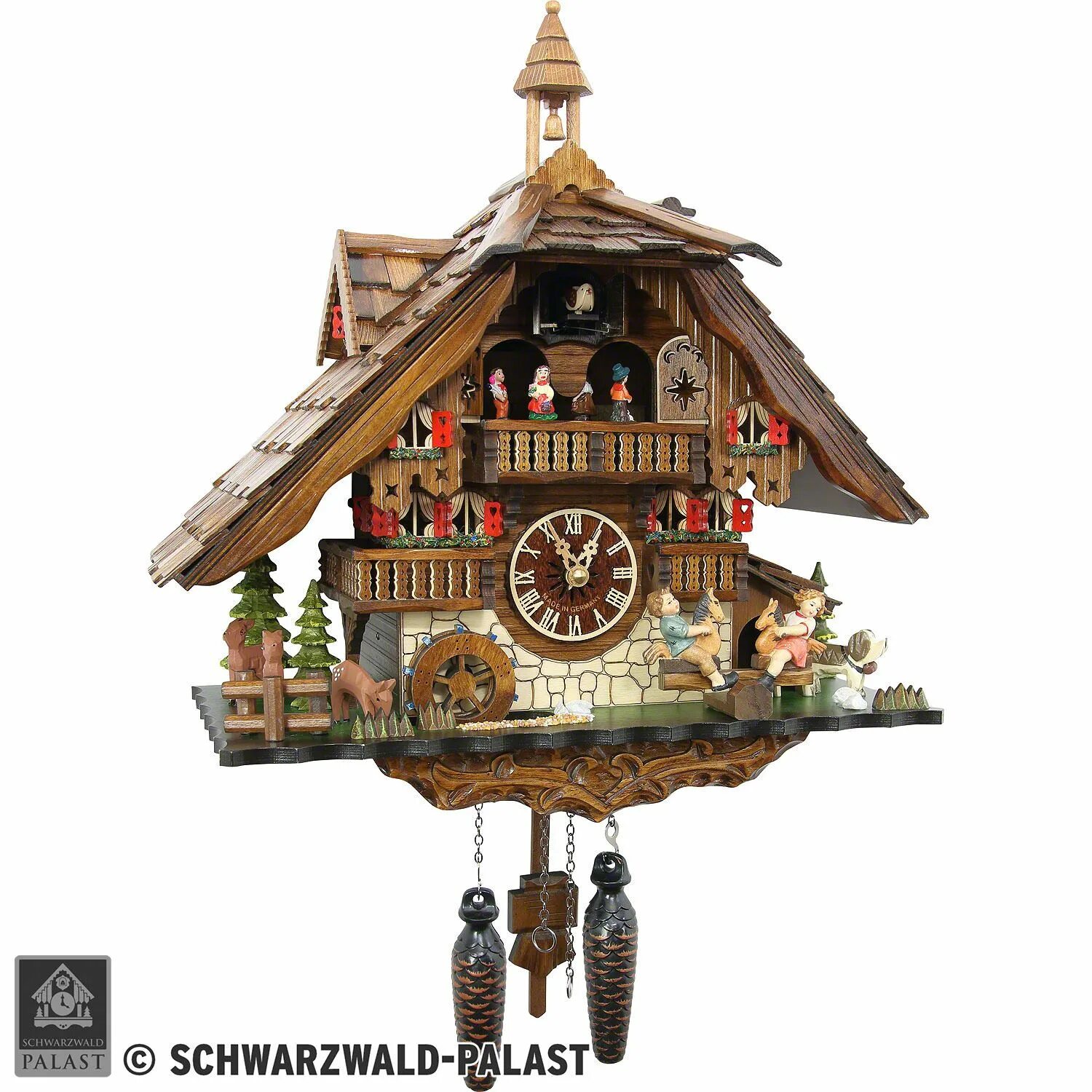 The cuckoo clock 1.19 2. Шварцвальдские ходики. cuckoo. cuckoo clock man. cuckoo clock with water whee.