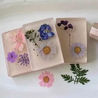 Soap flowers