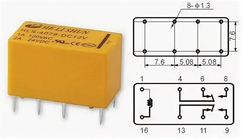 22 v 2 5 v 2 4. Реле HLS 4078. HLS-4078 реле (5vdc). Реле HLS-4078 12vdc-2a-2c. Реле 4078 24 VDC 2a.