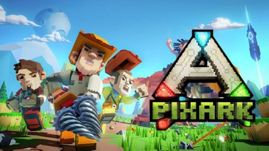 Арк пиксель. Пиксарк. PIXARK моды. Игра PIXARK. Thatch PIXARK.