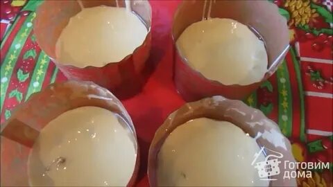 Рецепт кулича на сгущенном молоке