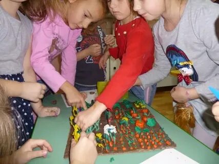 Кружок лепка в детском саду
