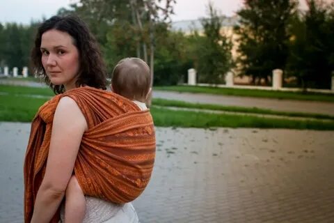 Как завязывать слинг шарф