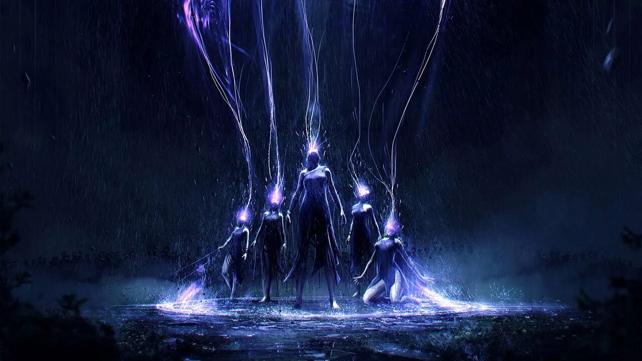 Epic dark. Antoine collignon art. darkness below&quot; by red moth &amp; beyond awakening. epic dark battle. awakened: evolving to godhood.