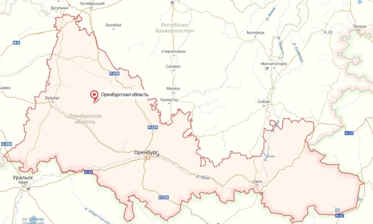 Бугульма какая область. Оренбург и башкирия на карте. мск 56 оренбургская область зоны. уфа оренбург карта.