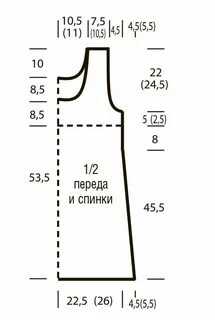 Схемы сарафанов спицами