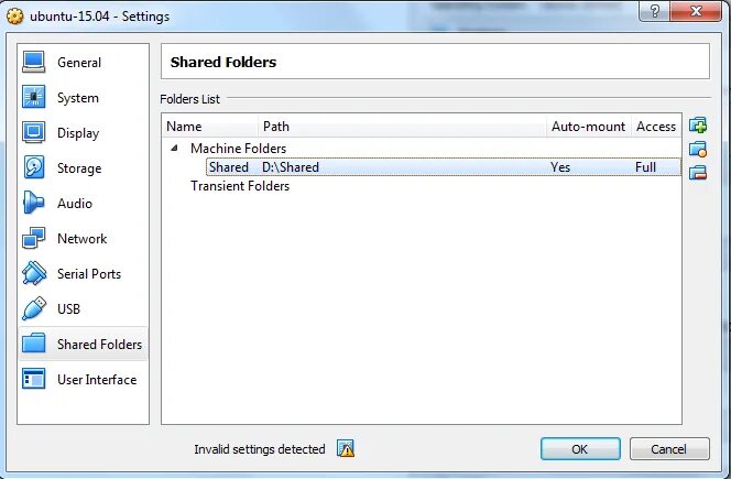 Linux sharing folders. Network settings. network adapter settings. virtualbox vm settings shared folders.