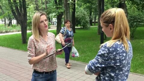 Интервью на улице