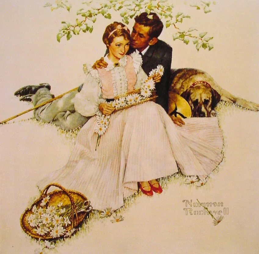 Картины винтаж. Норман роквелл любовь. norman rockwell картины поцелуй. картины в стиле ретро и винтаж. пара в стиле винтаж.