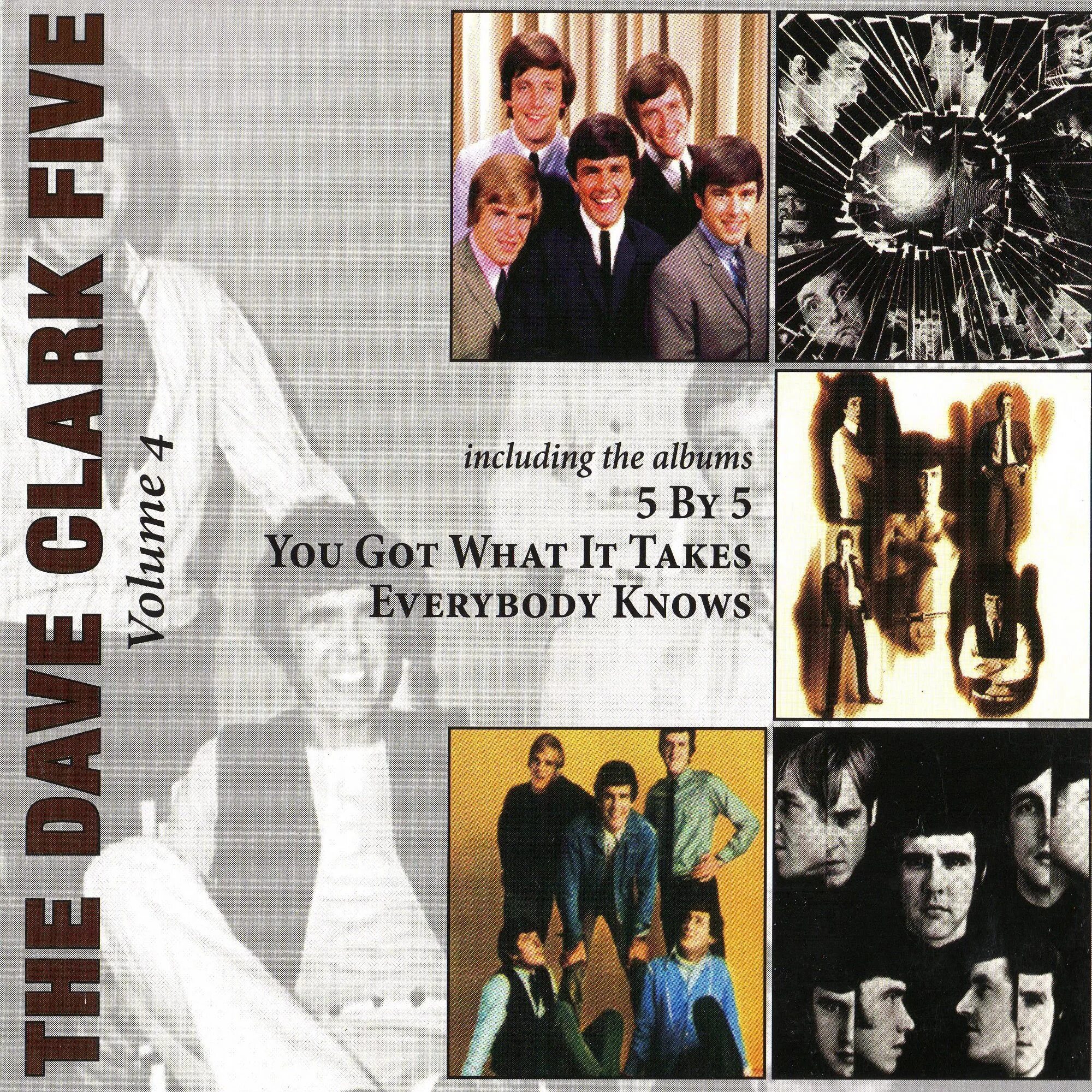 The Dave Clark Five 5 by 5. The Dave Clark Five - complete History 1994. Everybody knows обложка. The Dave Clark Five 5 by 5 (1968).