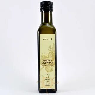 Отжим кедрового масла