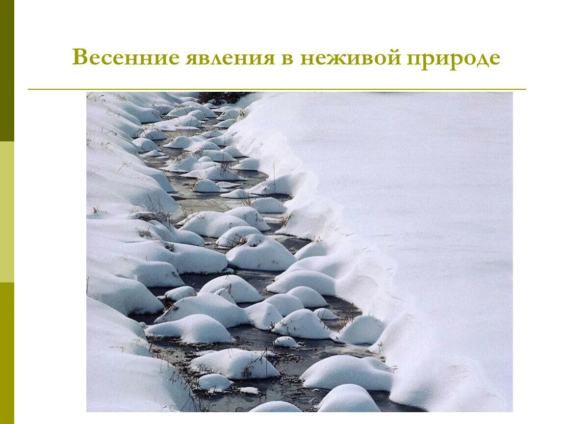 Примеры весенних явлений живой природы 2 класс. Весенние явления в неживой природе. Весенних явлений в не жывои природе. Явления природы весной в неживой природе. Природные явления неживой природы весной.