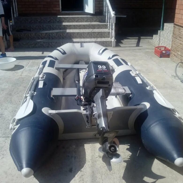 5. С. Лодка пвх 300s чайка. Suzuki df9. Лодка под мотор б у.