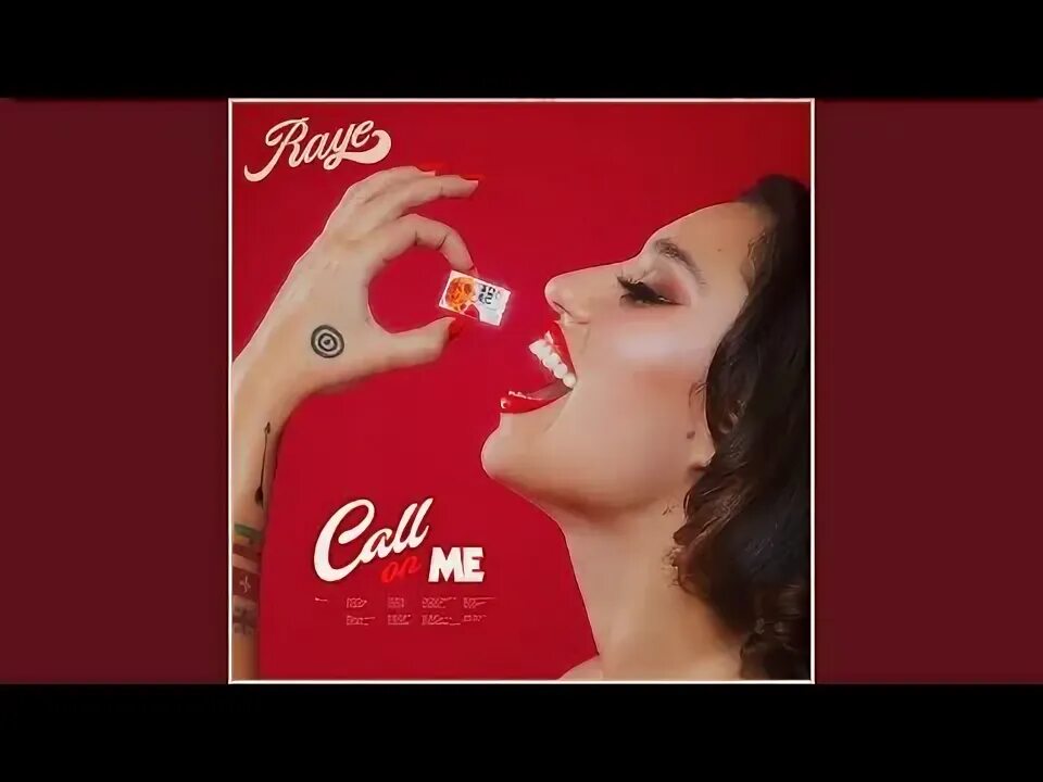 Raye call on me. Raye call on me