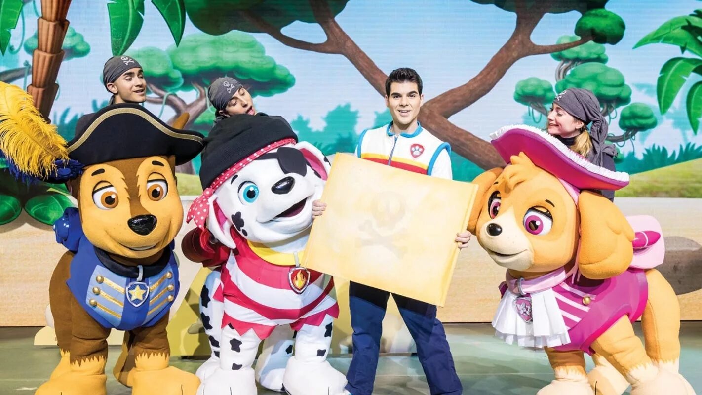 Патруль great. Щенячий патруль the great Adventure Live. Paw Patrol Live. Paw Patrol show.