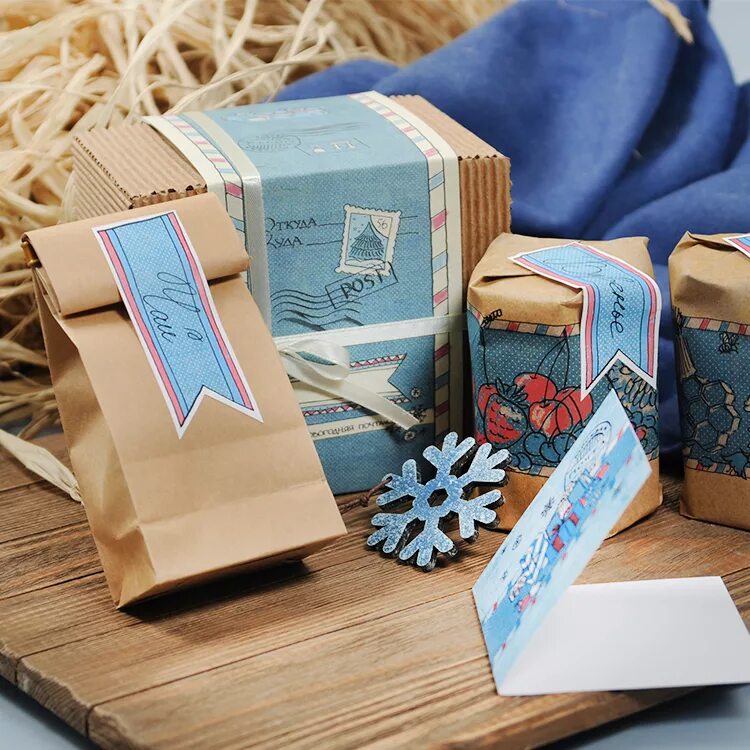 конверт "новогодний". новогоднее оформление посылки. упаковка подарка от деда мороза. новогодний подарок посылка. красивая упаковка посылки.