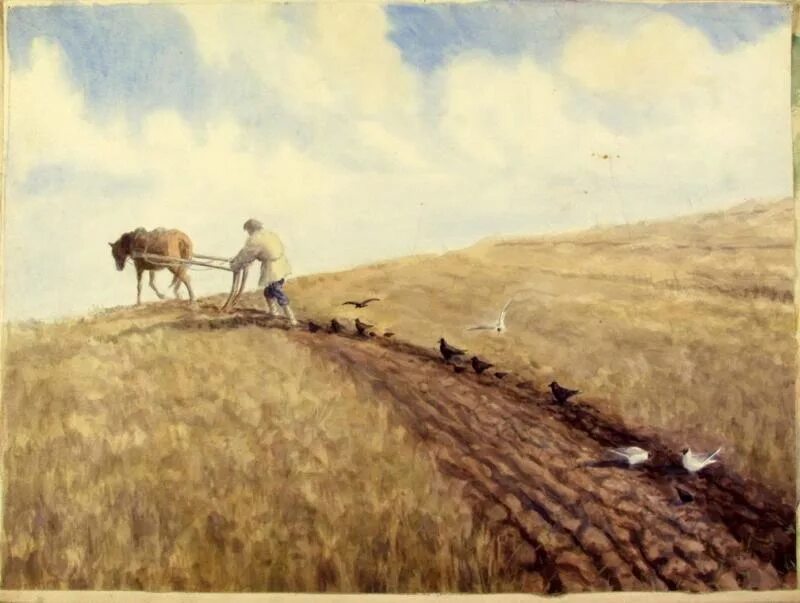 Крестьяне землю пашут на картинах художников 19 века. Крестьянин на пашне в картинах художников 18 века. Пахота в картинах русских художников 19 века. Хлебопашцы 1861. Пахарь в поле.