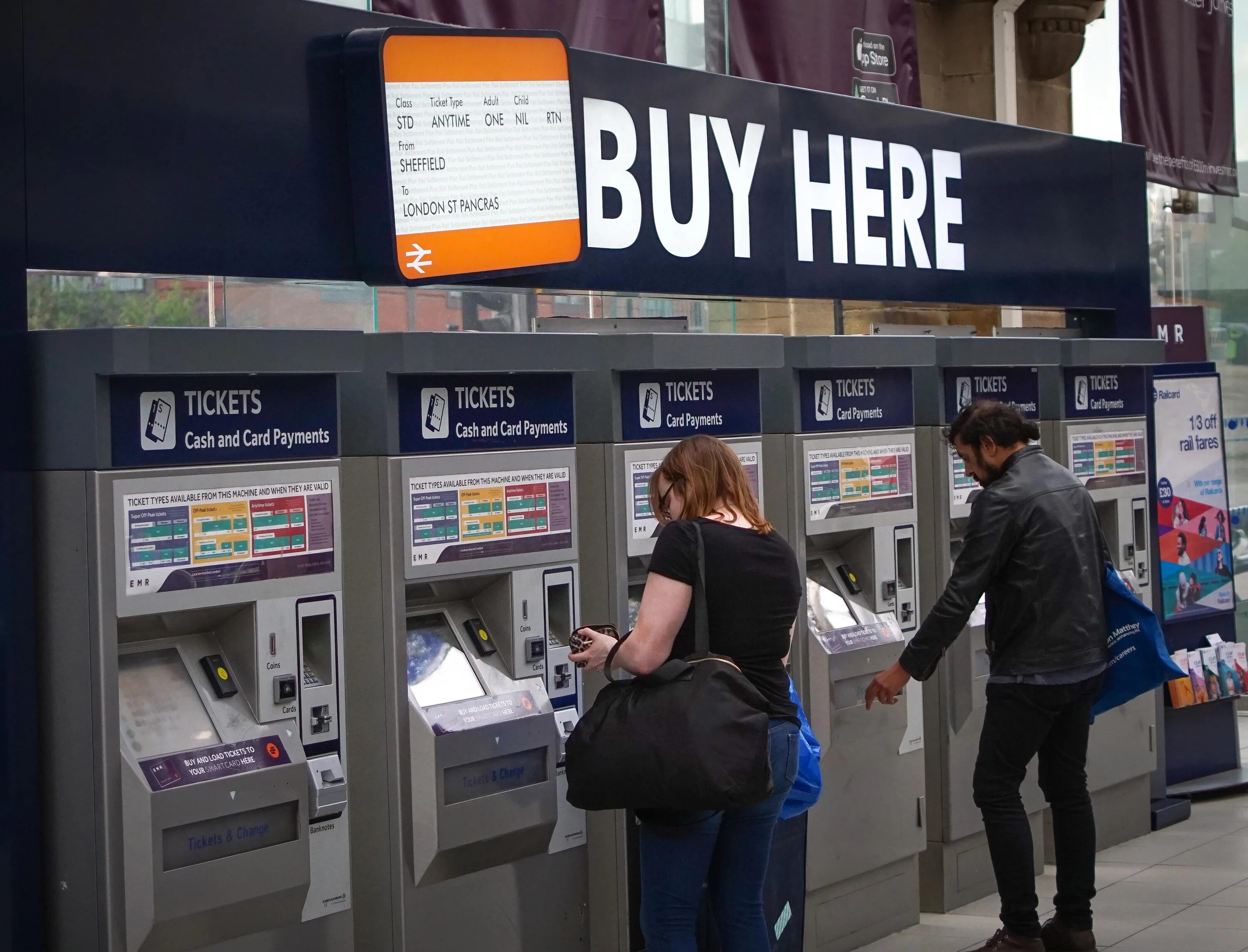 Ticket machine. Buy a ticket. buying tickets. buying a train ticket. buying a railway ticket.