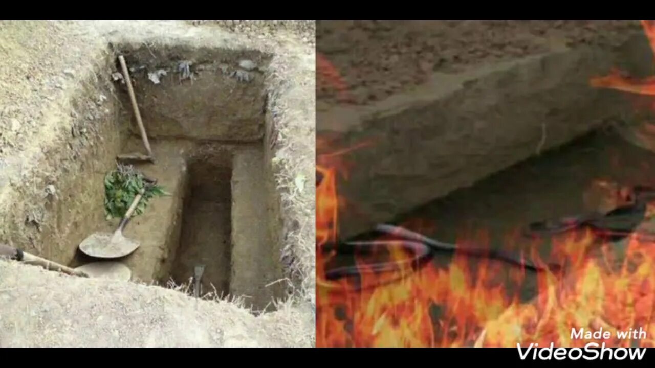 Qazilgan qabr. Qabriston azobi.