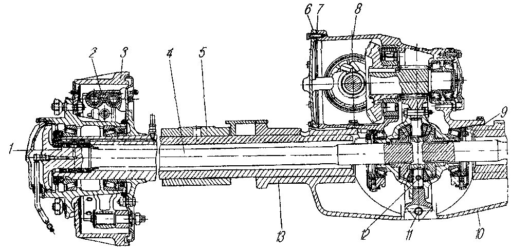 Мосты автомобиля урал. Схема переднего моста Урал 4320. Сальники заднего моста Урал 4320 схема. Задний мост Урал 4320 схема. Передний ведущий мост Урал 4320.
