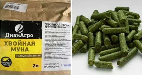 Мука из ели