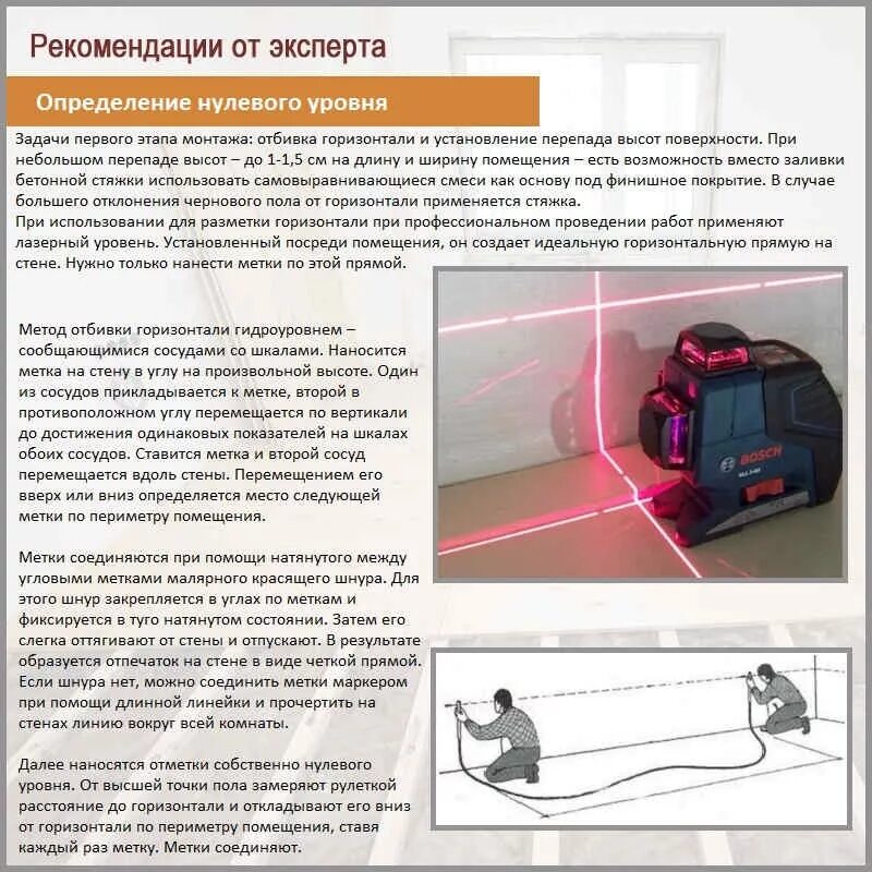 Как правильно выставить уровень. Лазерный уровень для наливного пола. Уровень для стяжки пола. Нулевой уровень пола. Отметка для лазерного уровня.