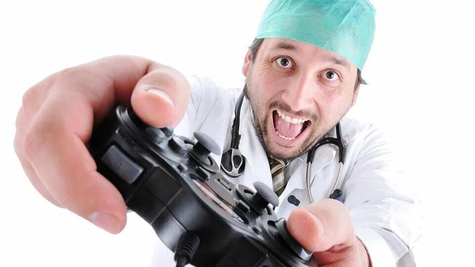 Играть будь врачом. Играем во врача. Компьютерные игры в медицине. Врач из компьютерной игры.