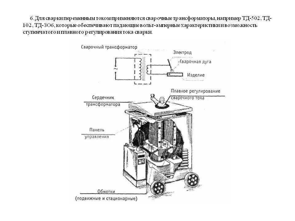 Устройства и работа сварочного трансформатора. Тдм-500 сварочный трансформатор схема. источники питания сварочной дуги. схема трансформатора. схема сварочного аппарата трансформаторного типа.