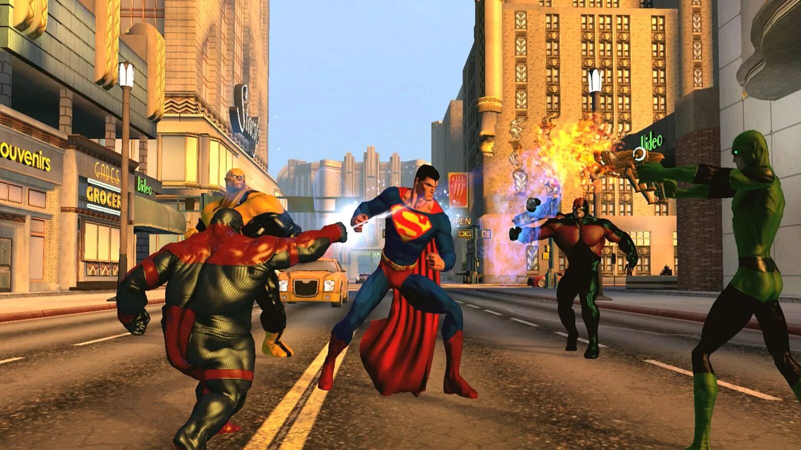 Superhero game. DC Universe игра.