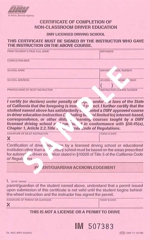 Certificate is not valid. Learner permit class d. Разрешение на работу в Калифорнии.