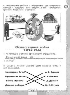 Предметы быта дворян и крепостных крестьян