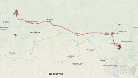 Ижевск пермь расстояние на машине карта