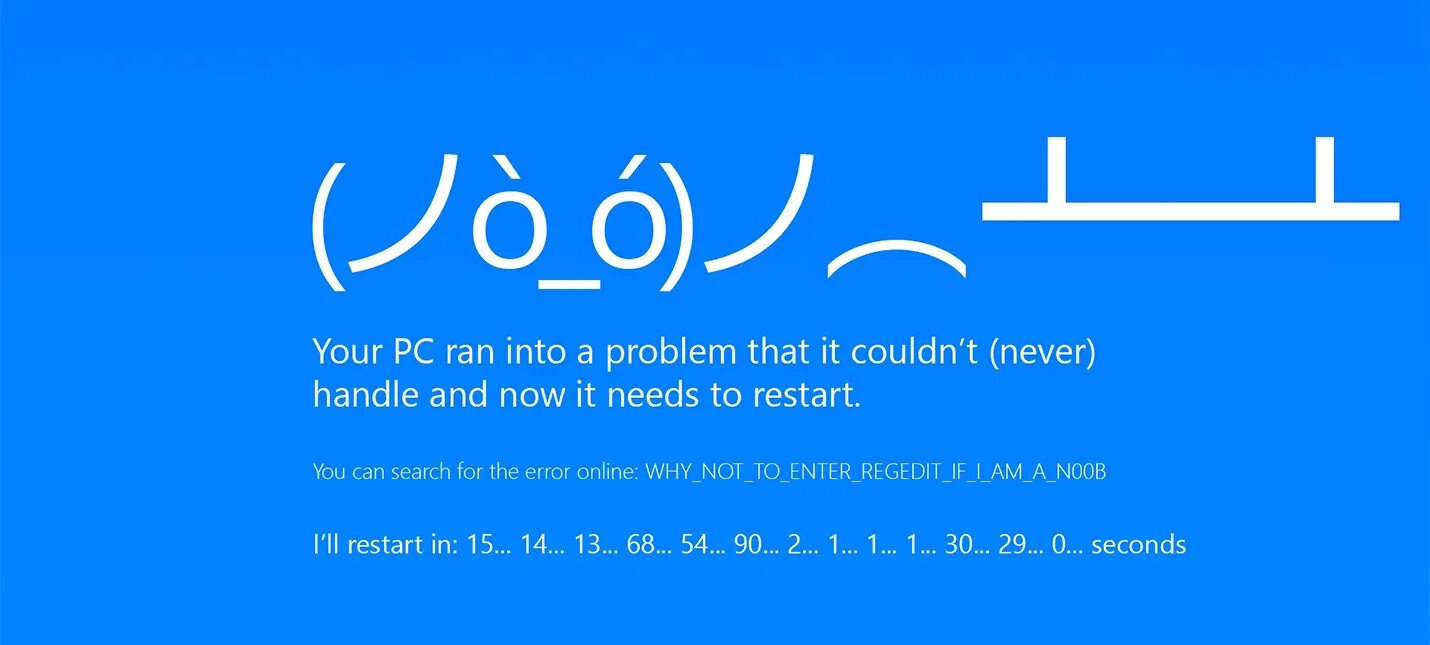 System being restarted