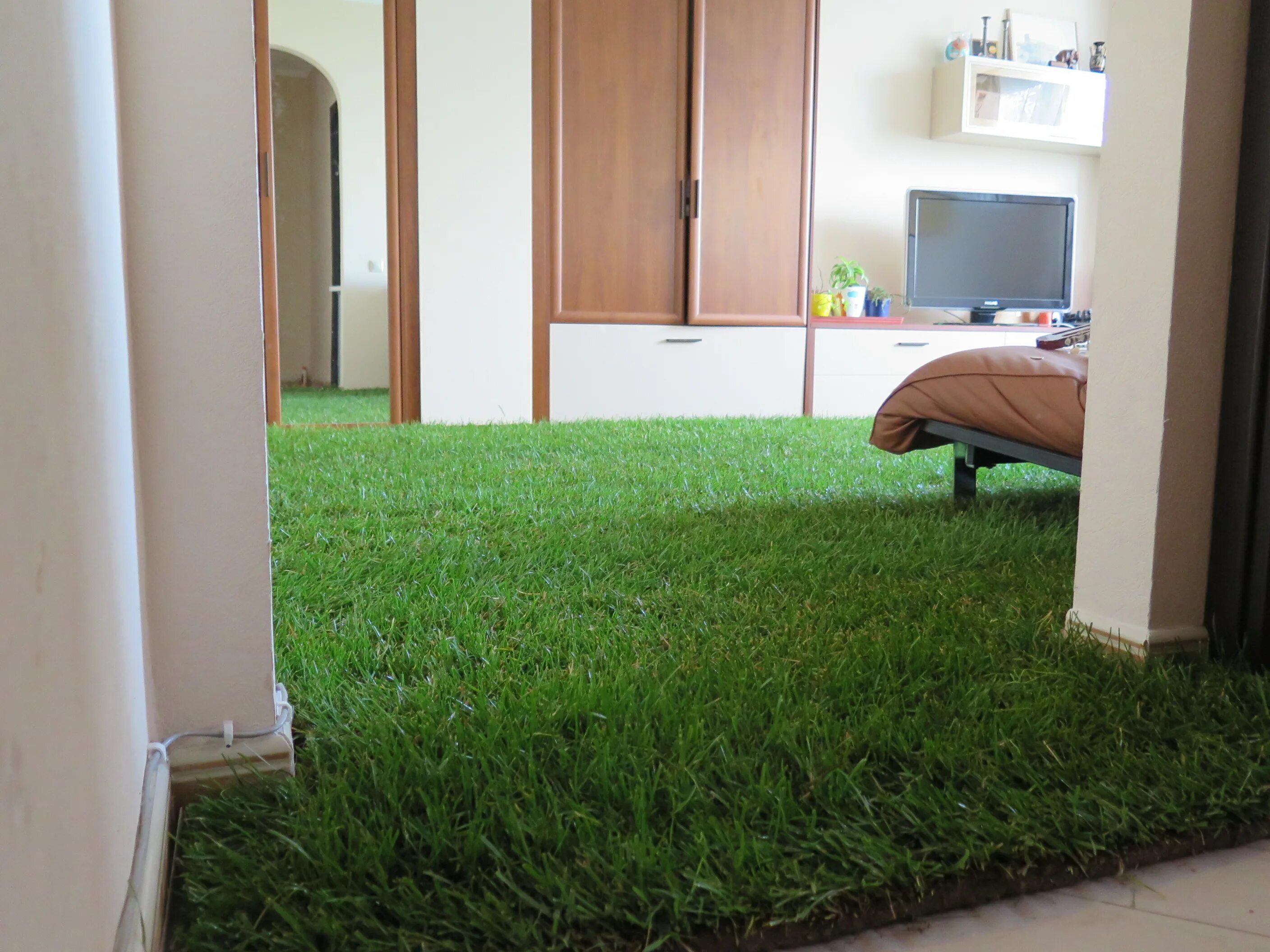 Газон в интерьере квартиры. Искусственный газон. Газон на пол. Искусственный газон в интерьере. Искусственная трава.