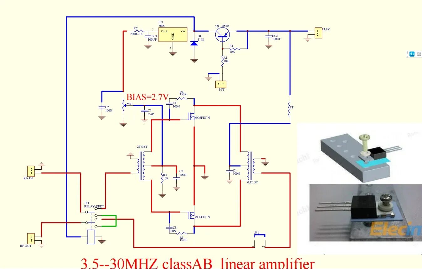A 600W broadband HF/6m amplifier using affordable LDMOS devices - 2x MRF300 @ 48
