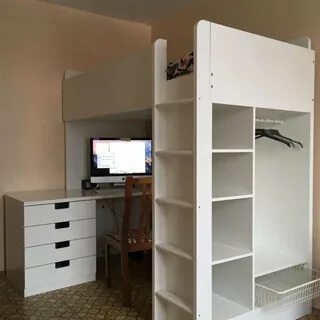 Икеа стува кровать чердак