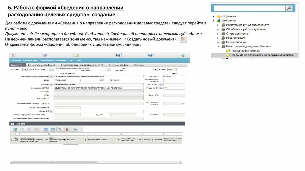 Направления расходования целевых средств 2022. Оформление сведений о целевых направлениях расходов. Сведения об обязательствах в СУФД. Сведения о денежном обязательстве