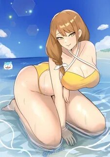 Hentai Nintendo - 1girl alluring alternate costume arm under breasts artist...