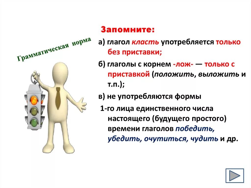 Вид слова класть. Употребление глагола класть. Употребление глаголов класть и положить. Употребление глагола ложить. Употребление класть и дожить.