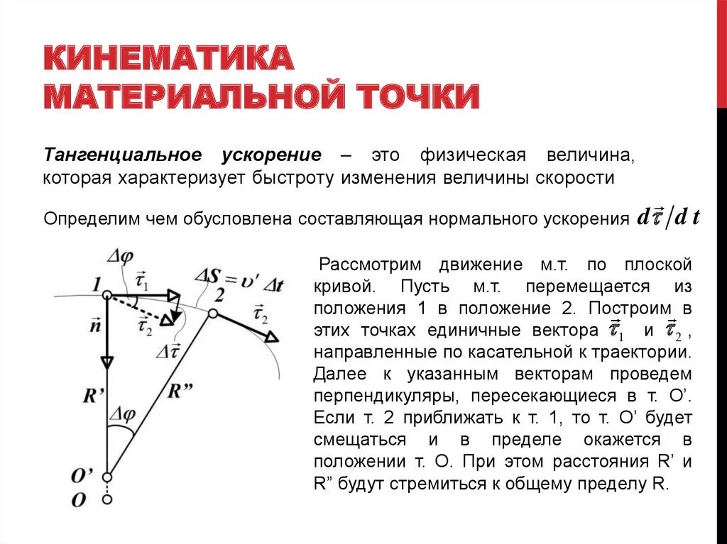 Плоская кривая кратчайшего спуска. 1. Кинематика материальной точки.. Кинематика физика 10 класс теория. Формулы теоретической механики кинематика точки. Кинематика это в физике 9 класс.