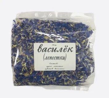 Лепестки василька
