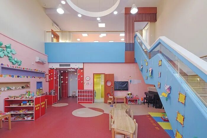 Китайский детский сад по проекту японских архитекторов * Интерьер+Дизайн Kinderg