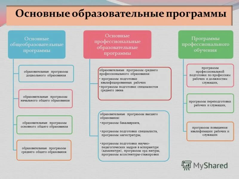 Образовательные программы общего образования заключение