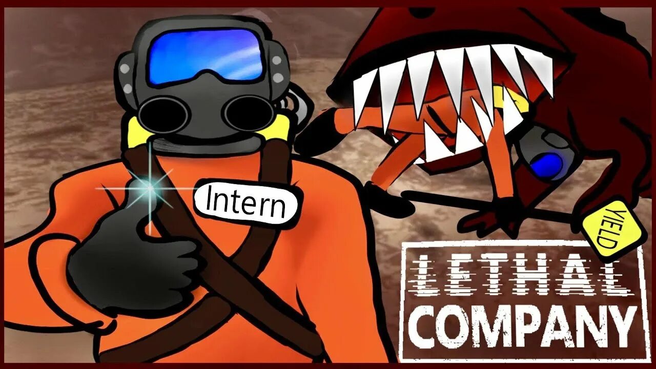 Lethal company chat. Пружиноголовый lethal company. lethal company ава. lethal company превью. lethal company заставка.