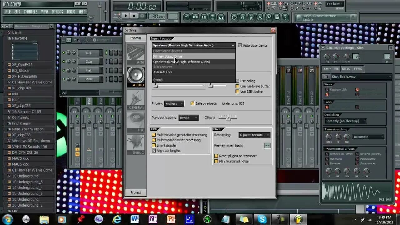 Fl studio asio driver. Звуковой карты для fl studio. фл студио 9. fl studio asio. asio звуковая карта.