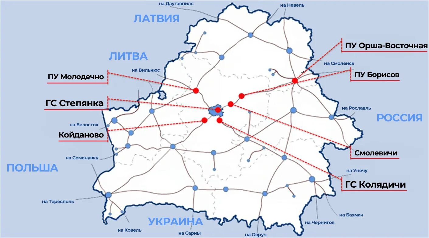 Д беларуси минская обл. Схема белорусской железной дороги. Карта железных дорог Белоруссии. Беларусь на карте. Железная дорога Белоруссии на карте.