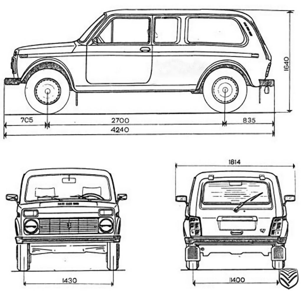 Ваз 2131 схемы. Нива 2131 габариты кузова. Габариты ВАЗ 21213 Нива. Нива 2121 габариты кузова. Габариты ВАЗ 2131.